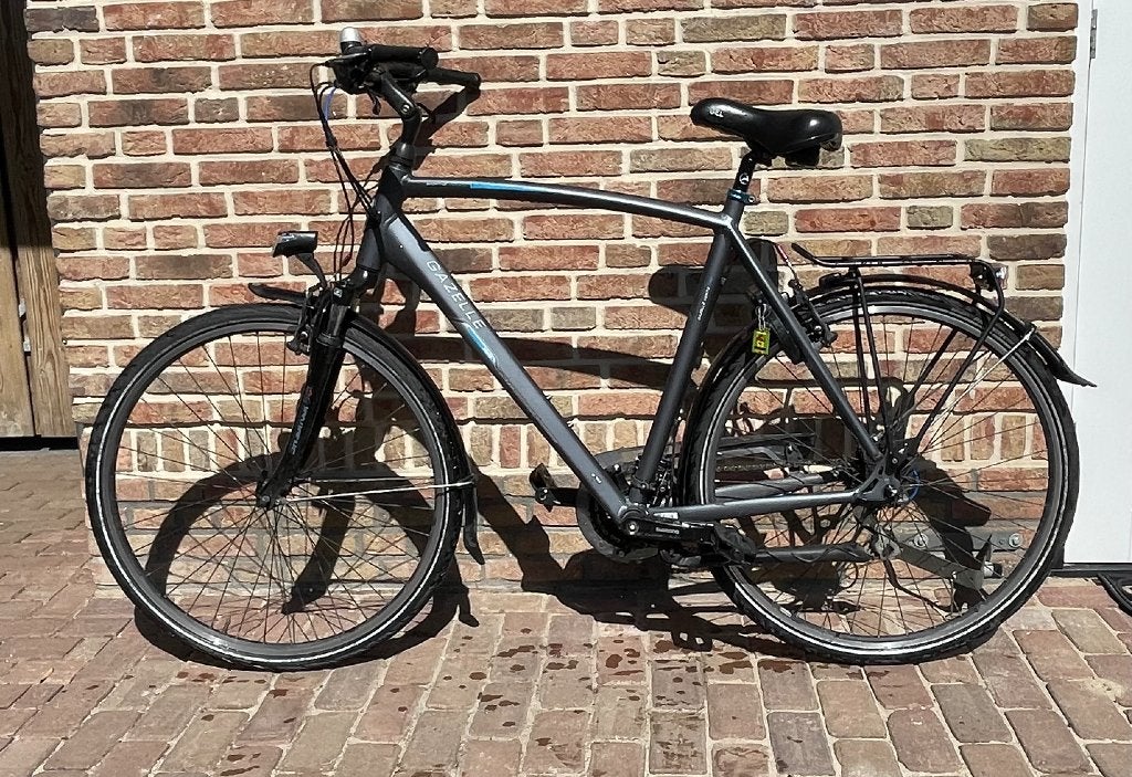 Prachtige set Gazelle fietsen, Fietsen en Brommers, Fietsen | Heren | Herenfietsen, Gebruikt, Velgrem, Ophalen of Verzenden, Gazelle