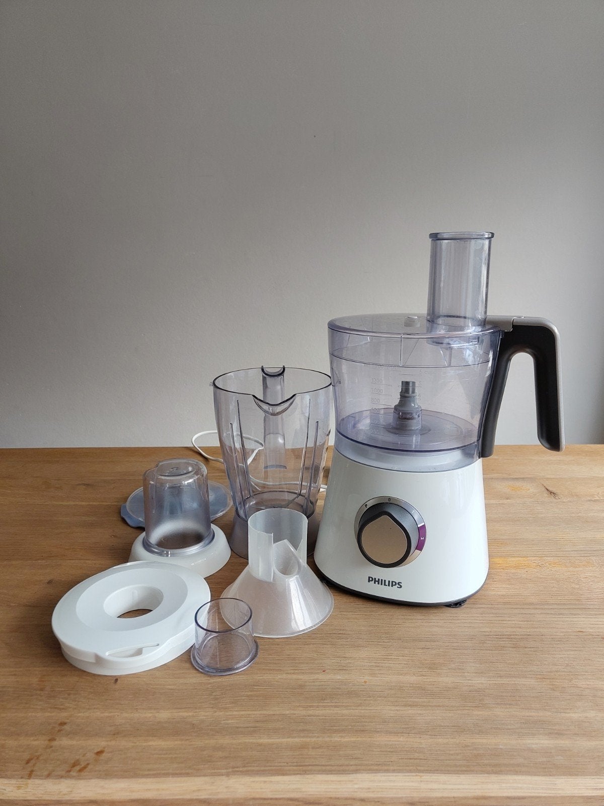 Philips keukenmachine HR7762, Ophalen, Zo goed als nieuw, 3 snelheden of meer