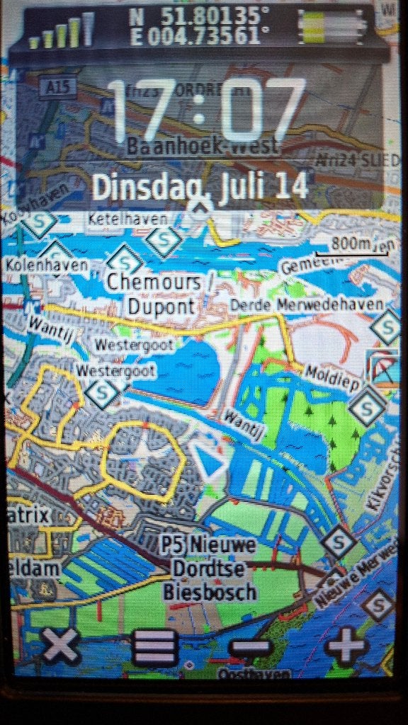 Garmin Montana 610 GPS, Computers en Software, Navigatiesoftware, Zo goed als nieuw, Landkaarten, Heel Europa, Ophalen of Verzenden