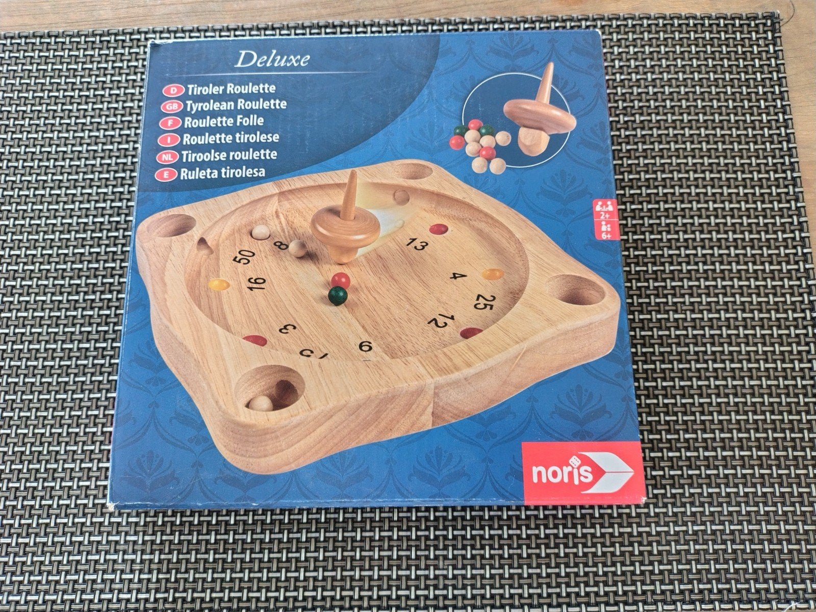 Tiroolse roulette, Ophalen of Verzenden, Meer dan 50 stukjes, Zo goed als nieuw, 6 jaar of ouder