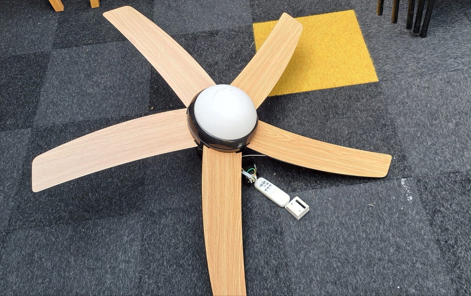 Plafond Ventilator, Ophalen