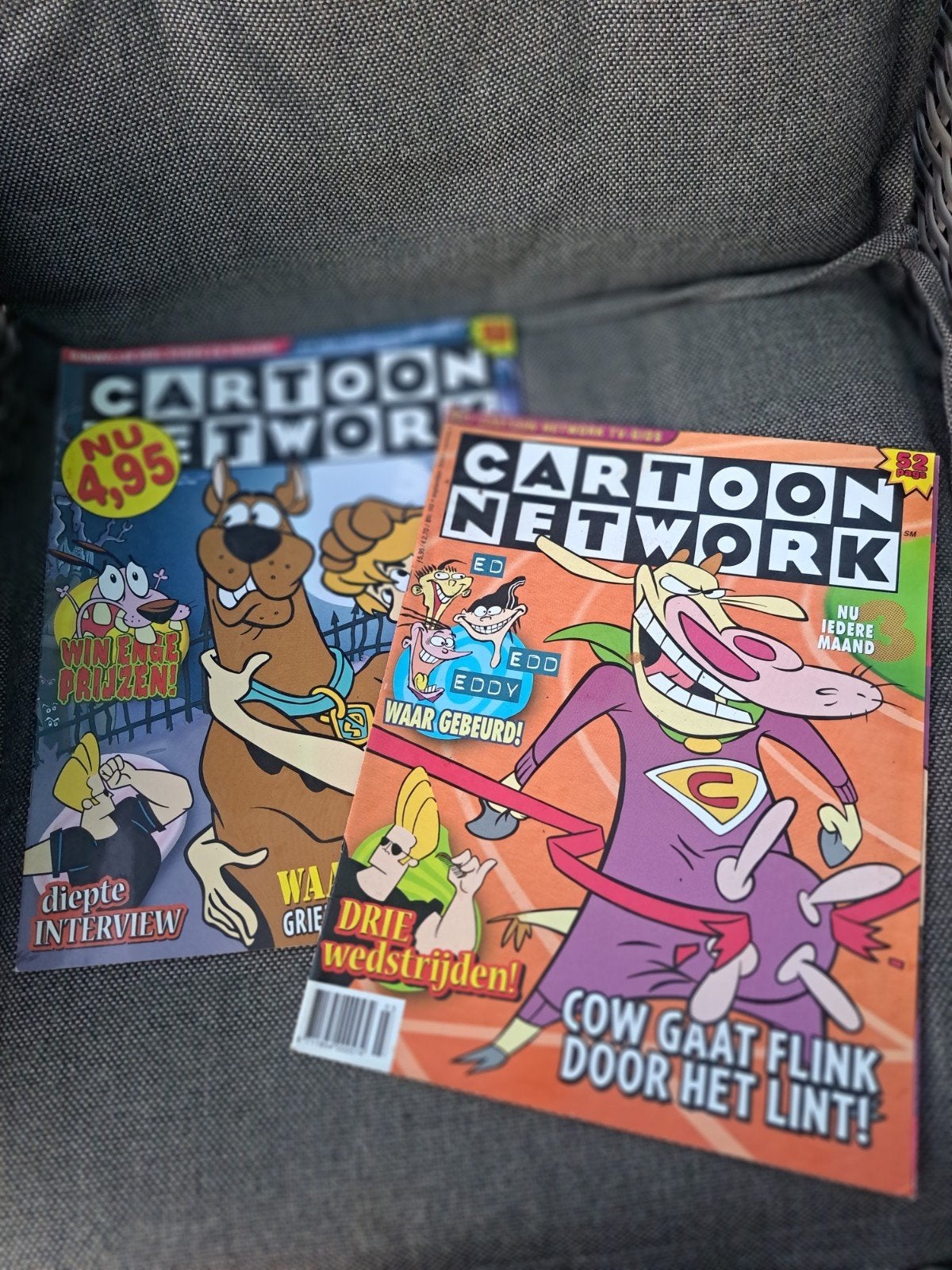 Cartoon Network Magazines - Scooby Doo, Cow & C, Ophalen of Verzenden, Gelezen, Overige typen