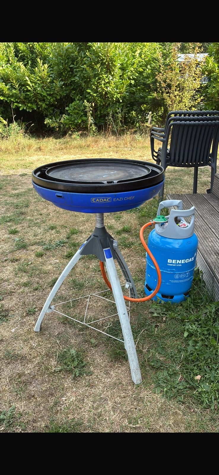 Scottel braai zeer compleet, Ophalen, Gebruikt
