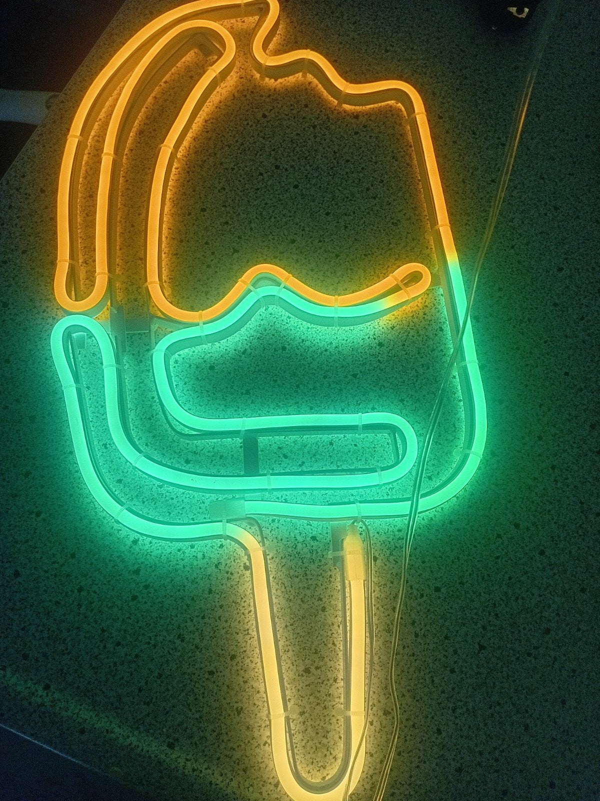 LED IJsje Neon Lamp - Sfeervolle Verlichting, Ophalen of Verzenden