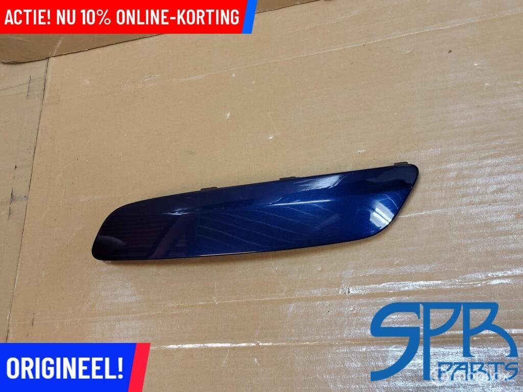 BUMPER SIERLIJST LINKSVOOR GOLF 5 GTI VARIANT JETTA 5 BLAUW, Auto-onderdelen, Gebruikt, VOLKSWAGEN, Volkswagen, Ophalen of Verzenden