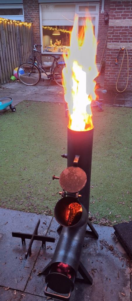 Rocket stove, Tuin en Terras, Ophalen, Gebruikt