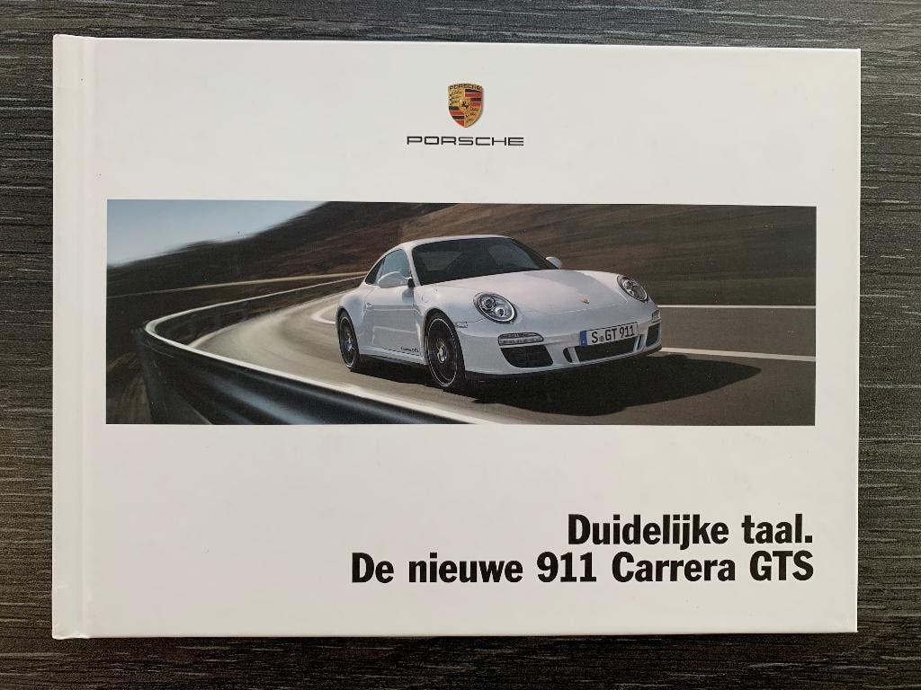Brochure Porsche 911 997 Carrera GTS MK2 2010 Nederlands, Boeken, Auto's | Folders en Tijdschriften, Nieuw, Porsche, Ophalen of Verzenden