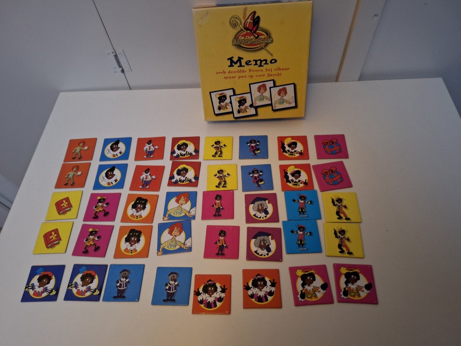 De Club van Sinterklaas Memory Spel met 40 kaarten, Ophalen of Verzenden, Zo goed als nieuw