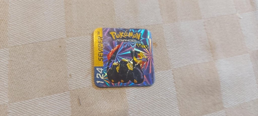 magneet speelgoed pokemon panini staks Seviper holo, Ophalen of Verzenden, Nieuw