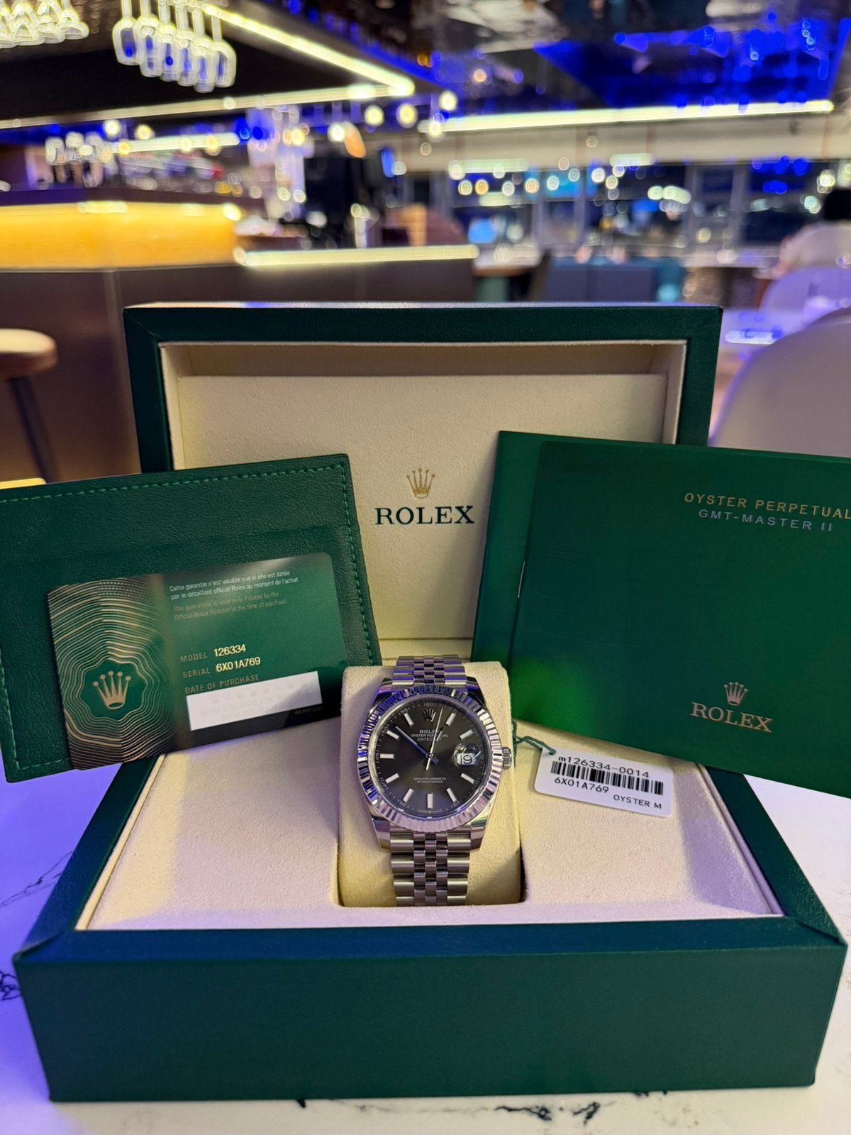 Rolex Datejust 41 (126334) Full Set, Overige materialen, Rolex, Polshorloge, Overige materialen