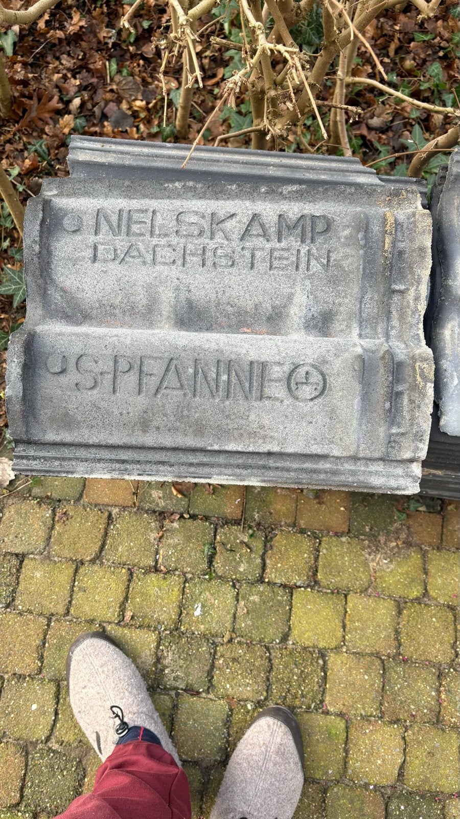 Nelskamp Dachstein dakpannen - Gebruikt, Ophalen, Gebruikt, Steen of Klei, Dakpannen