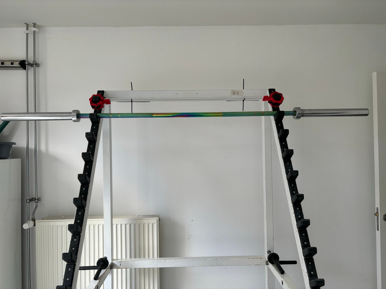 ATX Galaxy Multi Bar - Chroom halterstang 20kg, Sport en Fitness, Fitnessmaterialen, Ophalen, Zo goed als nieuw, Armen, Halterstangen