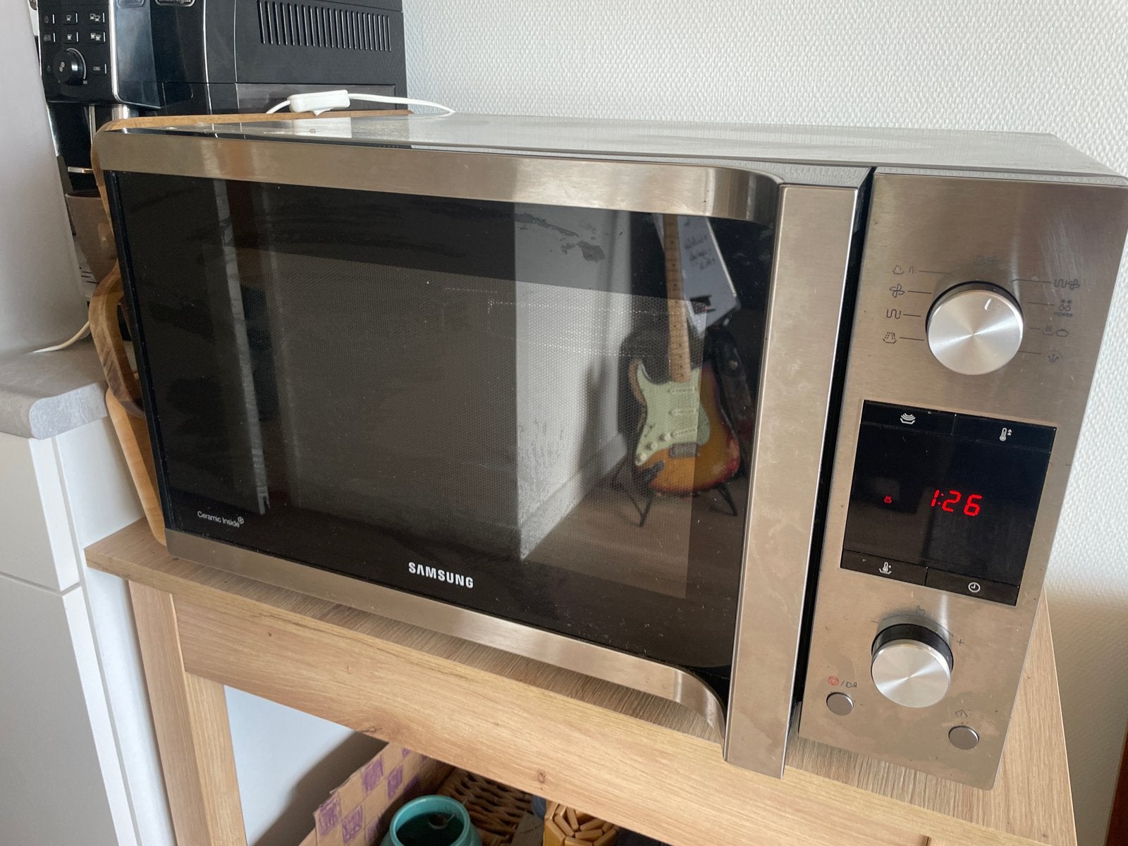 Samsung Combimagnetron - Zo goed als nieuw, Witgoed en Apparatuur, Ophalen, Combimagnetron, Zo goed als nieuw, Draaiplateau