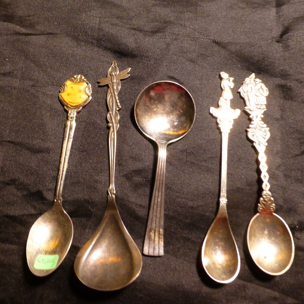 Lepeltjes verzilverde, Ophalen of Verzenden