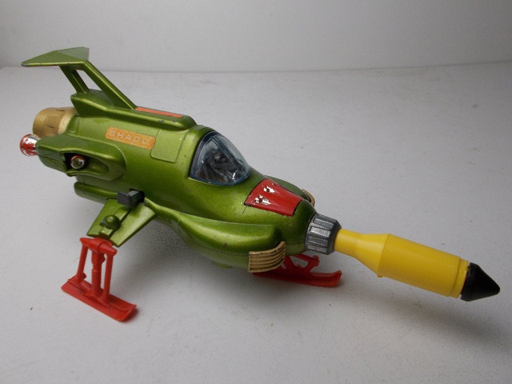 1971 Dinky Toys 351 SHADO UFO INTERCEPTOR (TV serie UFO) -H-, Ophalen of Verzenden, Zo goed als nieuw, Auto, Dinky Toys