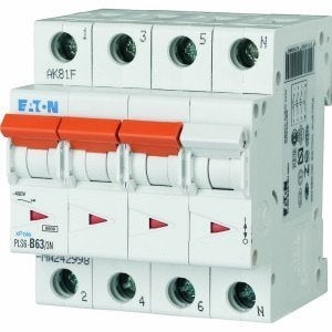 Automaat C63A 3P+N 6kA, Verzenden, Nieuw