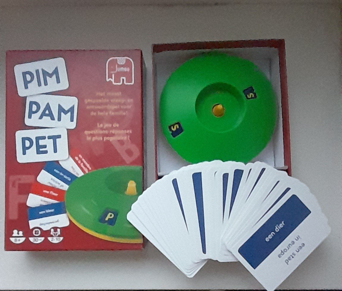 Pim Pam Pet, vragenspel van Jumbo., Ophalen of Verzenden, Zo goed als nieuw, Jumbo