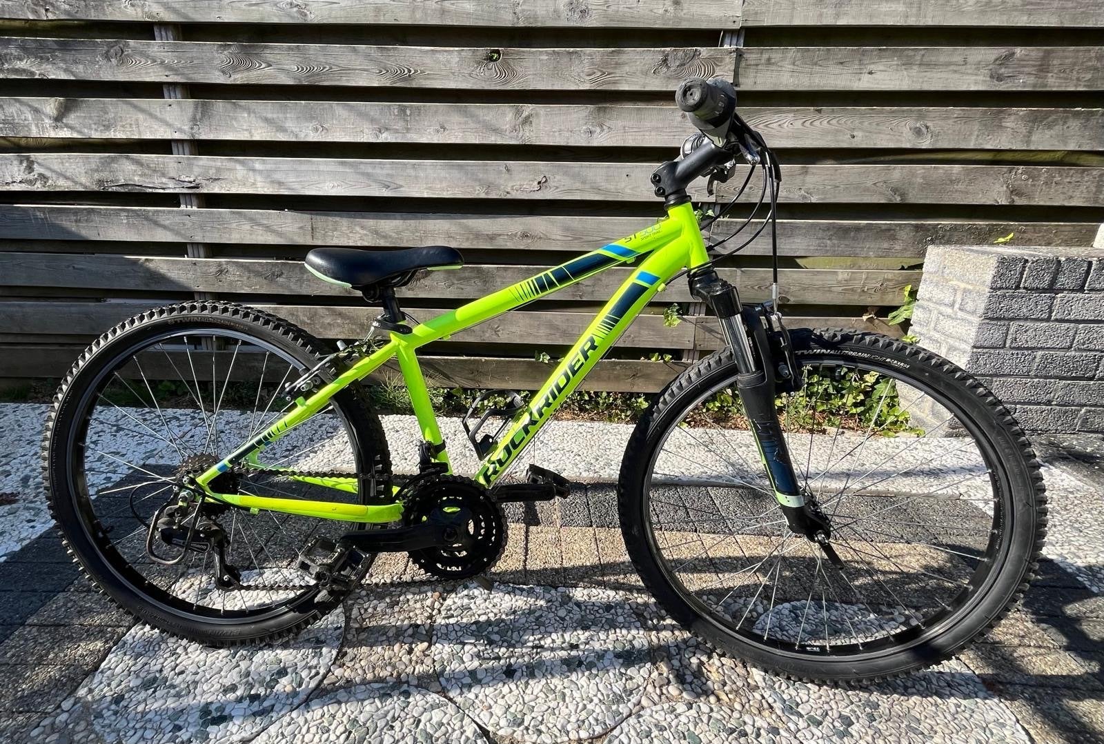 Rockrider ST 100 Mountainbike - Neon Groen, Gebruikt, Hardtail, Ophalen, Overige merken