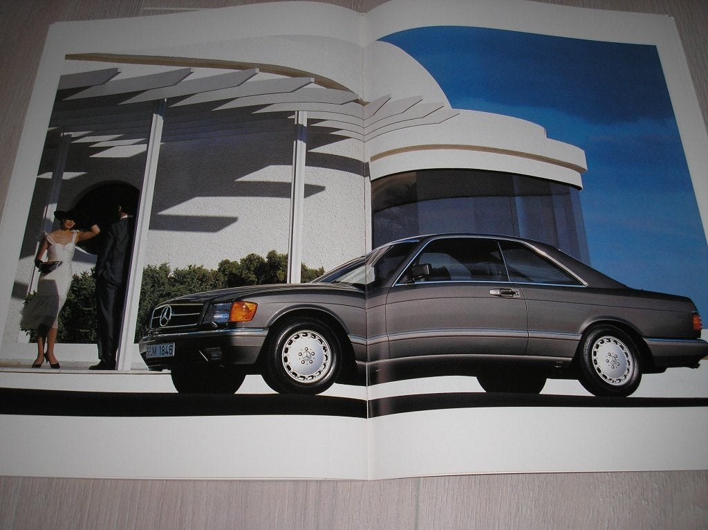 Mercedes-Benz. De Coupés van de S-Klasse, W126, nov. 1987, Ophalen of Verzenden, Zo goed als nieuw, Mercedes