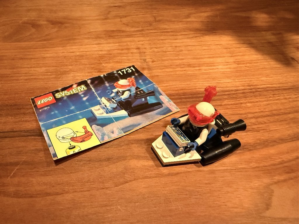 Lego 1731 - Ice Planet - Scooter, Gebruikt, Lego, Ophalen of Verzenden, Space