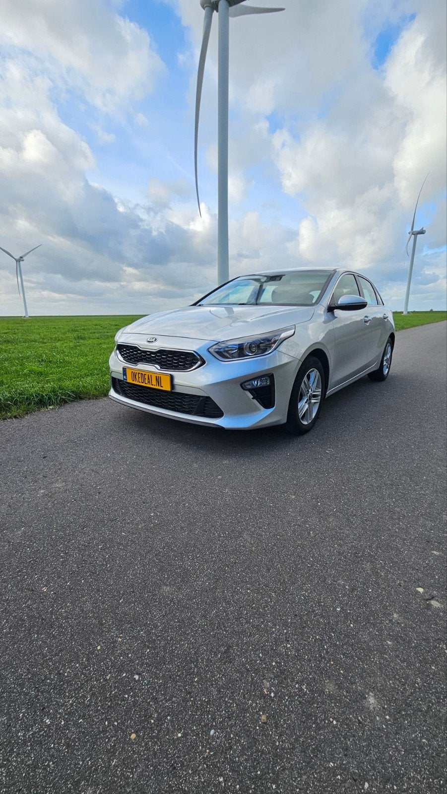 Kia (Pro) Cee d 1.6 Crdi 115pk 2019 Grijs, Auto's, Dealer onderhouden, Stof, 4 cilinders, Bedrijf