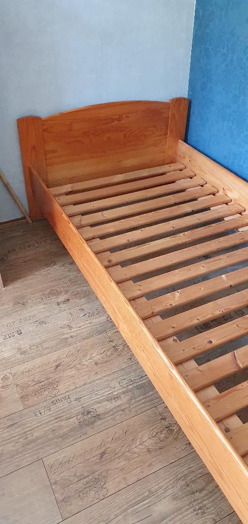 Bed te koop, Ophalen, Gebruikt, 90 cm, Eenpersoons