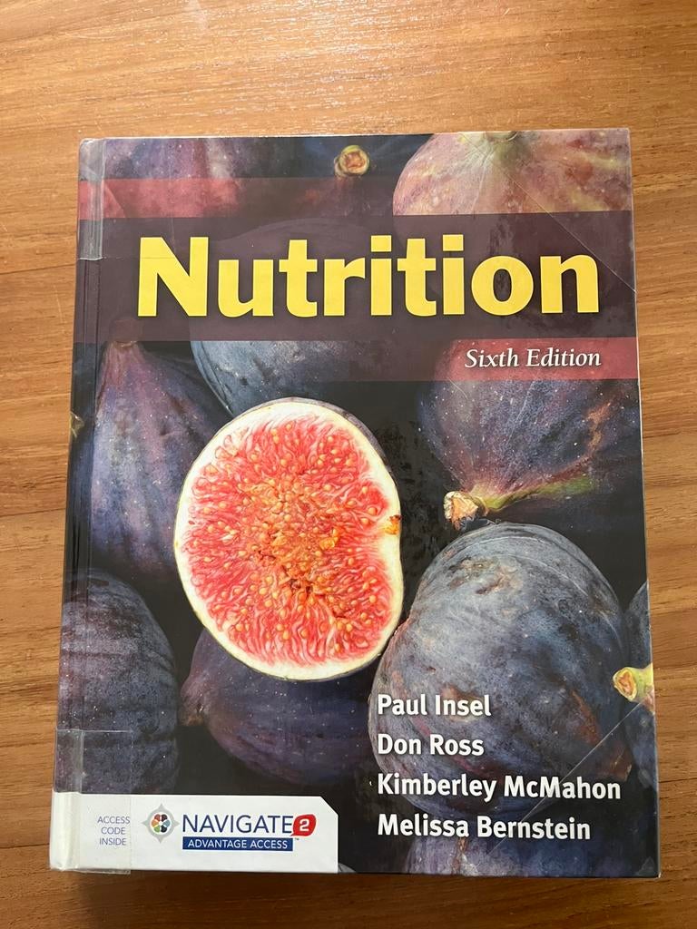 Nutrition 6E, Ophalen of Verzenden, Zo goed als nieuw, Kimberley McMahonMelissa BernsteinDon Ross