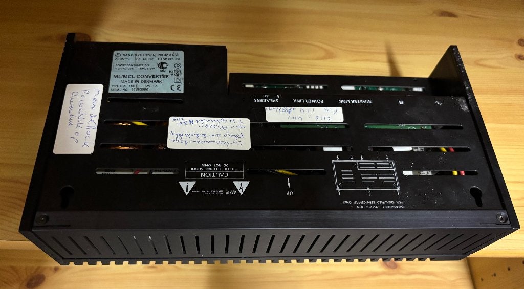 Bang & Olufsen ML/MCL converter 1651 sw 1.4, Ophalen, Gebruikt, Bang & Olufsen, Losse componenten
