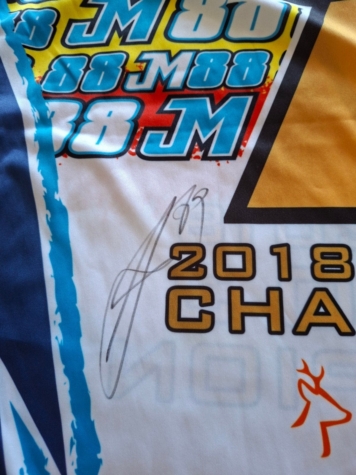 Getekend winnaars shirt Jorge Martin moto 3 uit 2018, Ophalen of Verzenden