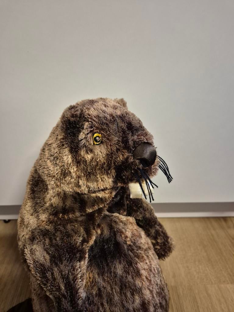 IKEA bever knuffel 45 cm, Ophalen of Verzenden