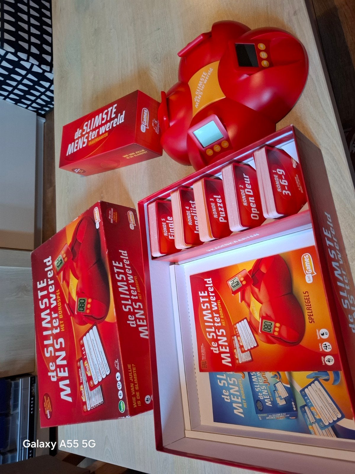 De Slimste Mens ter Wereld - Het Bordspel, Ophalen of Verzenden, Zo goed als nieuw, Drie of vier spelers, Just Games