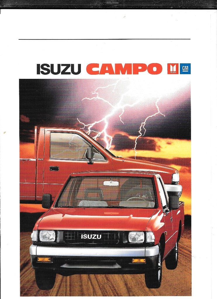 ISUZU CAMPO, Ophalen of Verzenden, Zo goed als nieuw, Overige merken