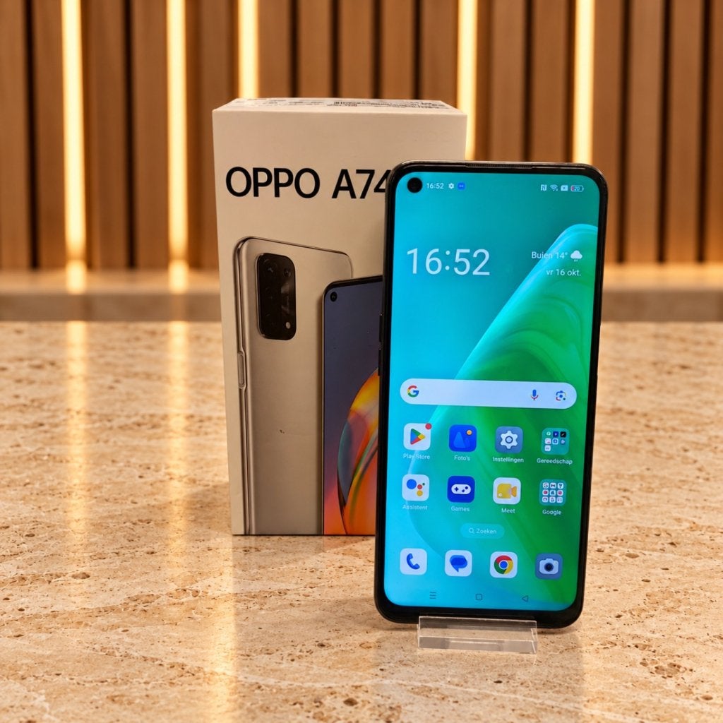 Oppo A74 5G 128GB - In Nette Staat, Telecommunicatie, Oppo, Zo goed als nieuw, Support@oppo.com, No.18 Haibin Road
Wusha Village, Chang'an Town
Dongguan, Guangdong
China