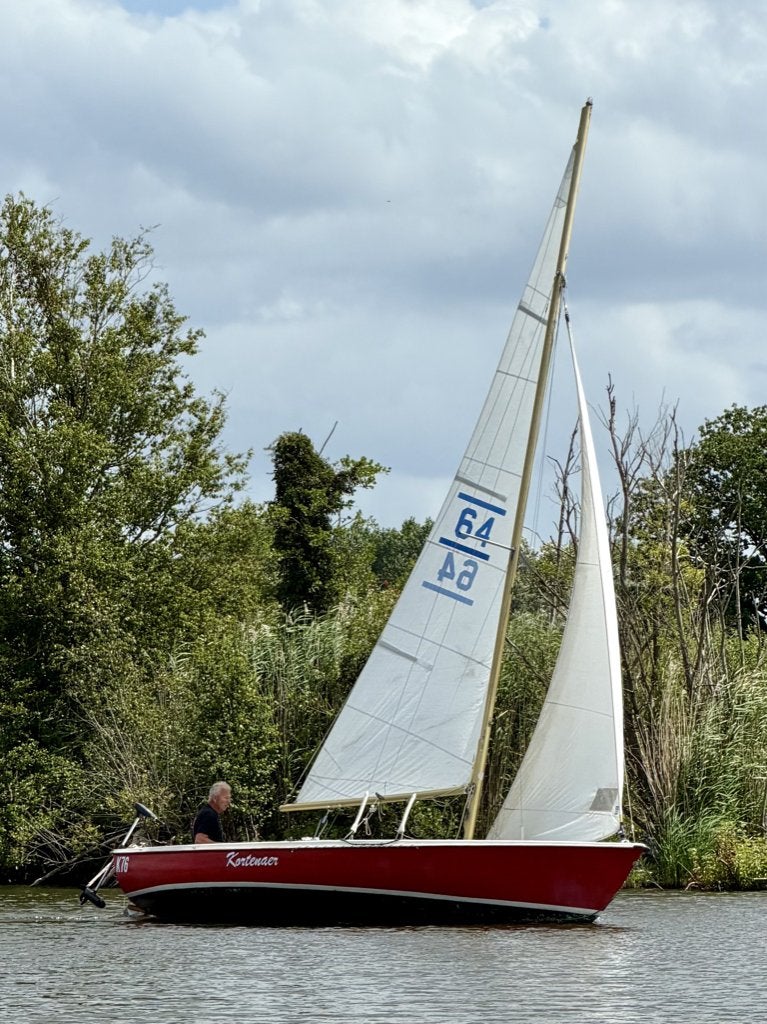 Randmeer classic Meetbrief elektrische motor  droge bodem, Watersport en Boten, Ophalen, Gebruikt, Randmeer, Polyester