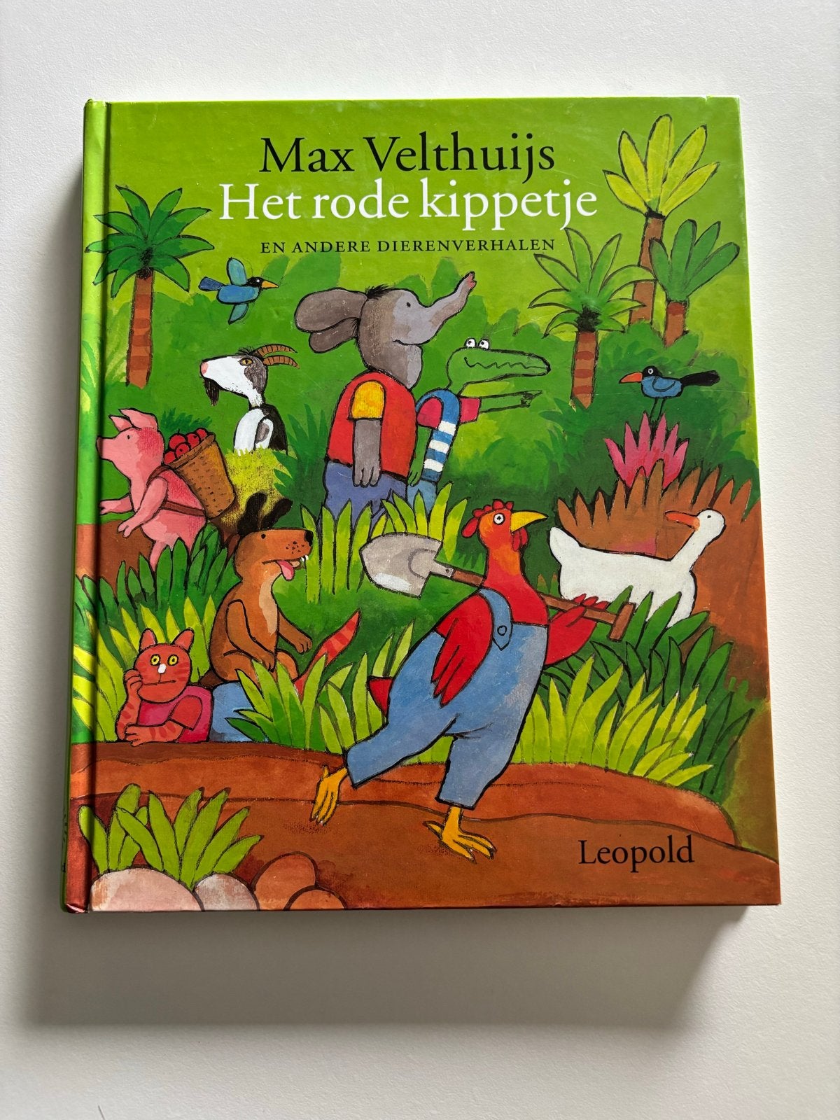 Max Velthuijs - Het rode kippetje en andere dierenverhalen, Fictie algemeen, Jongen of Meisje, Ophalen of Verzenden, Zo goed als nieuw