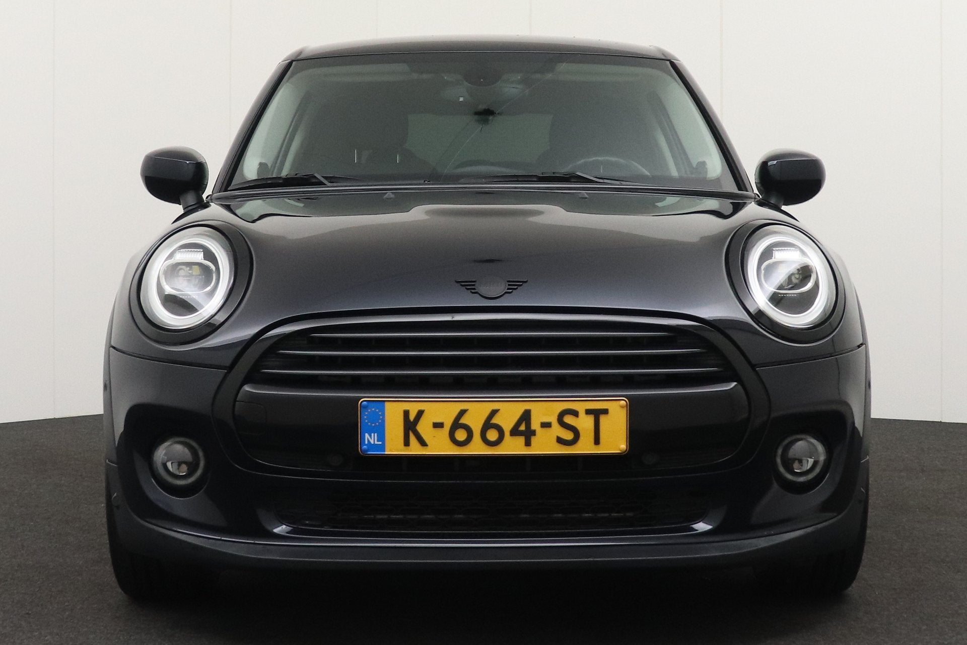 MINI Cooper Mini 1.5 Aut. Chili Cruise Digi. Dash LMV 17', Blauw, Leder en Stof, Origineel Nederlands, Bedrijf