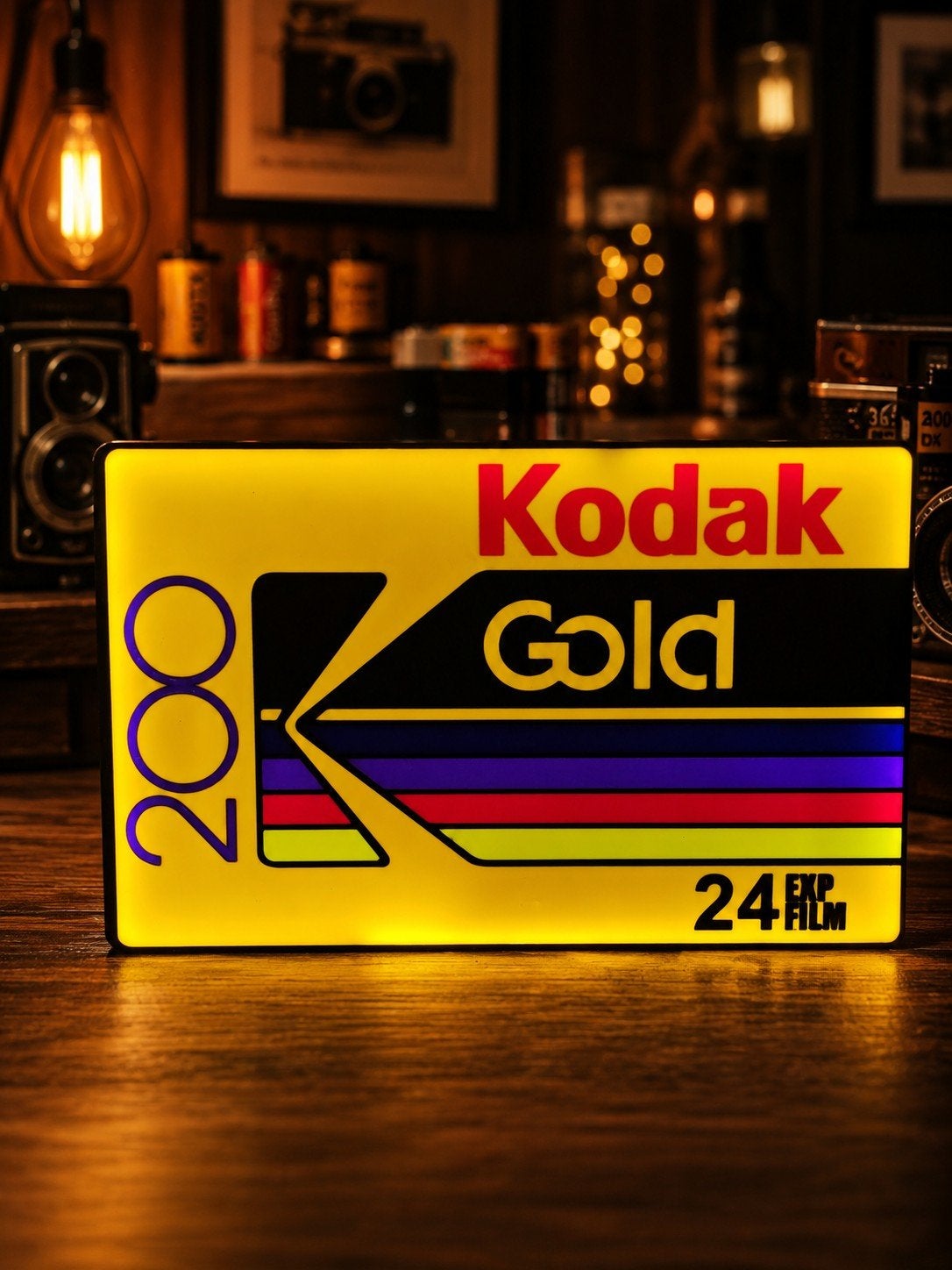 Supergave Kodak lichtbak incl. ledverlichting, Ophalen of Verzenden, 1980 tot heden, Overige typen