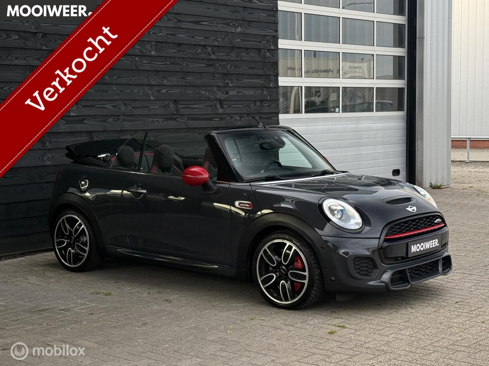 Mini Cabrio 2.0 John Cooper Works Chili | Automaat | LED, Auto's, 1998 cc, Gebruikt, 4 cilinders, Cabriolet