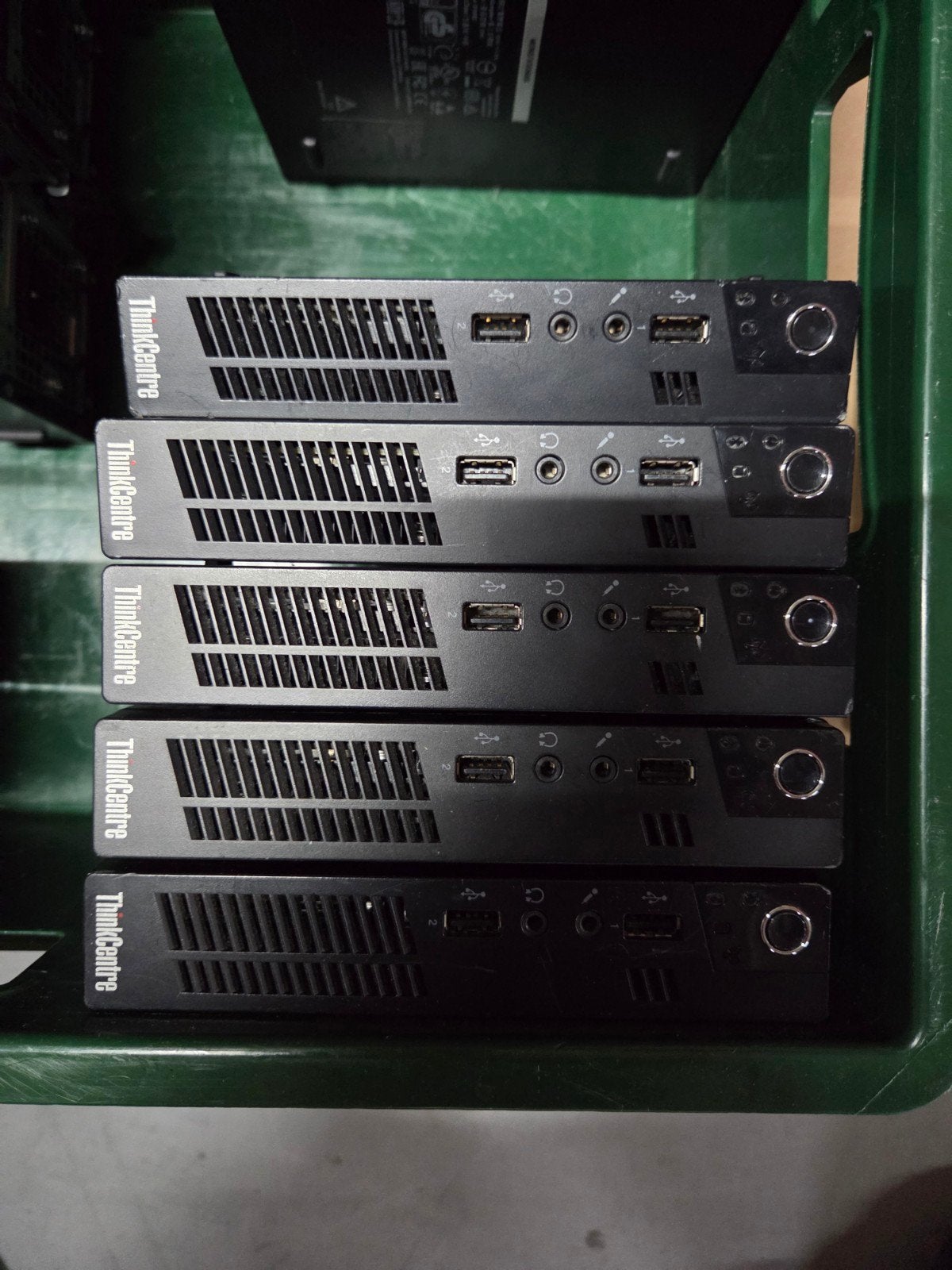 5 stuks Lenovo ThinkCentre M72e Tiny Desktop PC, Computers en Software, Desktop Pc's, Gebruikt, HDD, 2 tot 3 Ghz, Intel Core i3-3220T