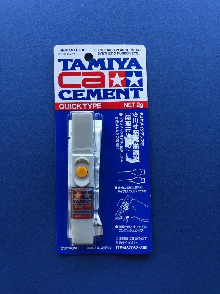 Tamiya	87062	Tamiya CA cement - quick type, Verzenden, Nieuw, Groter dan 1:32