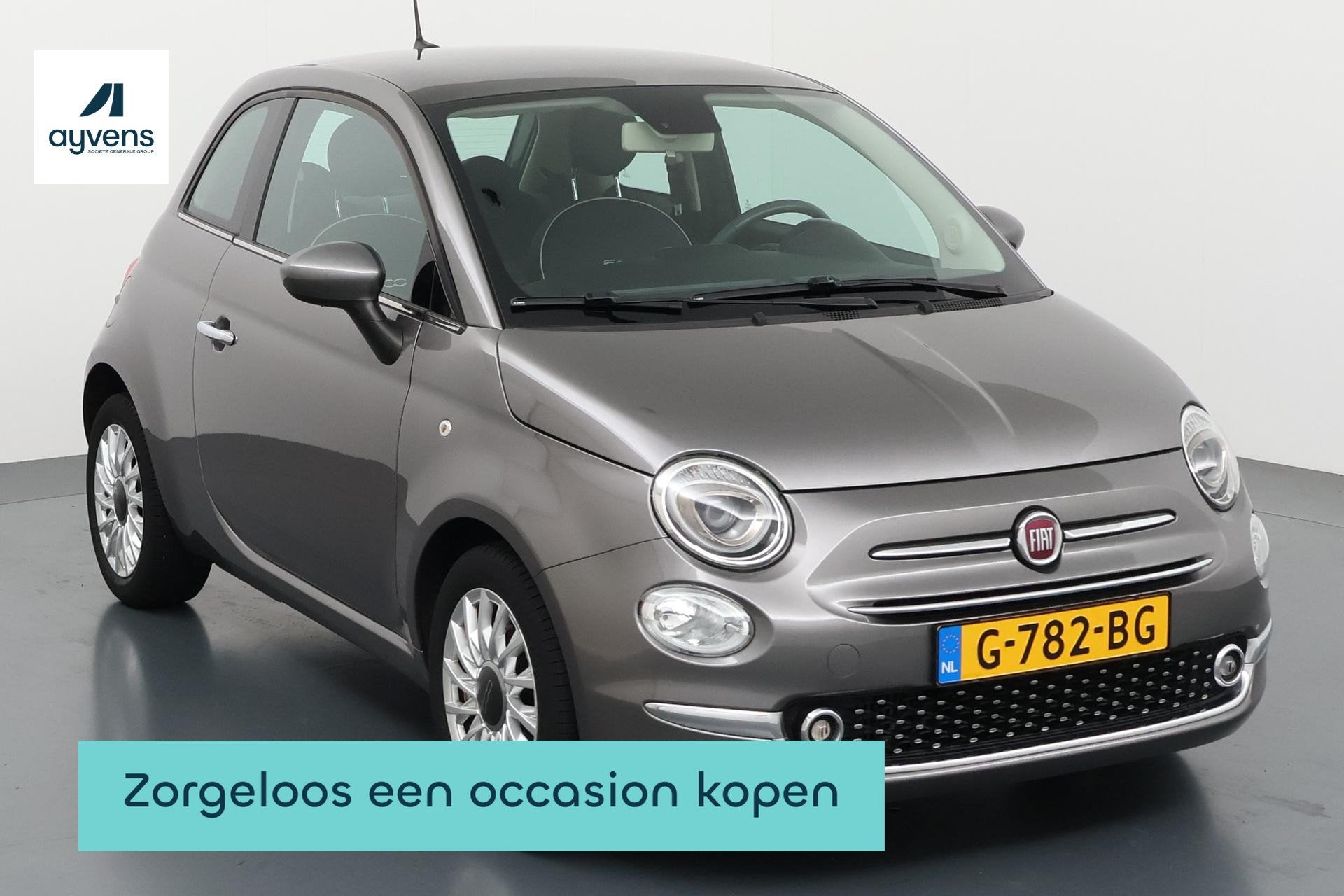 Fiat 500 0.9 TwinAir Turbo Lounge – stijlvol en sportief o, Voorwielaandrijving, Gebruikt, Euro 6, Origineel Nederlands