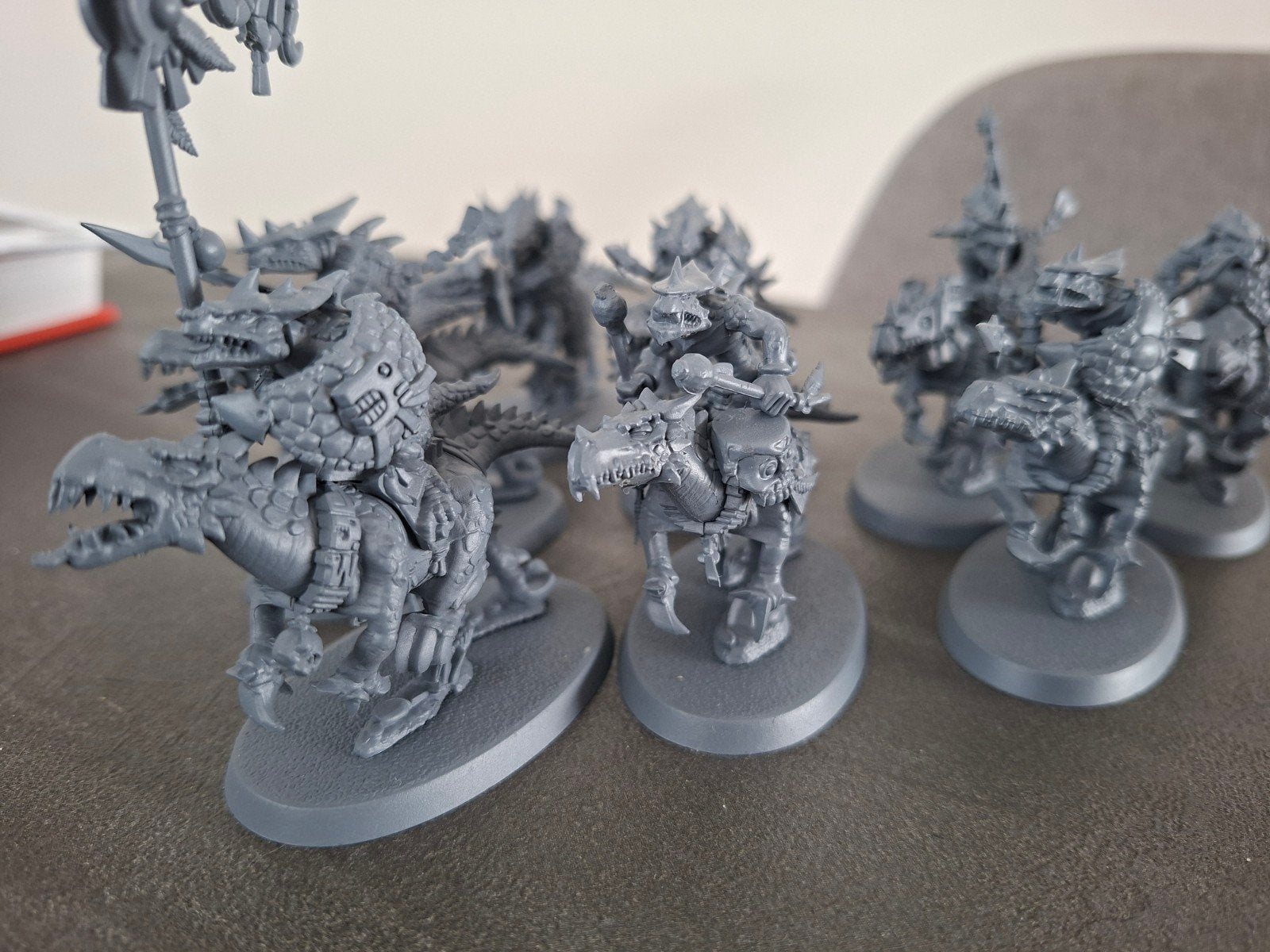 8 Seraphon Knights Ongeschilderd - Warhammer Age of Sigmar, Ophalen of Verzenden