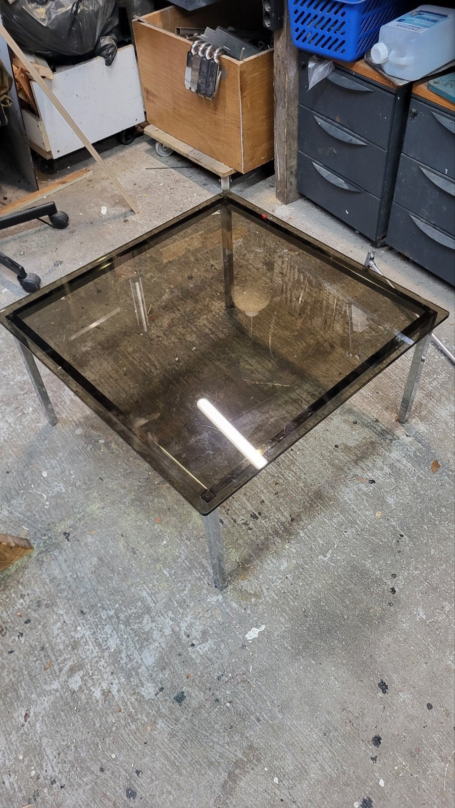 Rooktafel, Ophalen of Verzenden, Rechthoekig, Minder dan 55 cm, 60 cm of meer