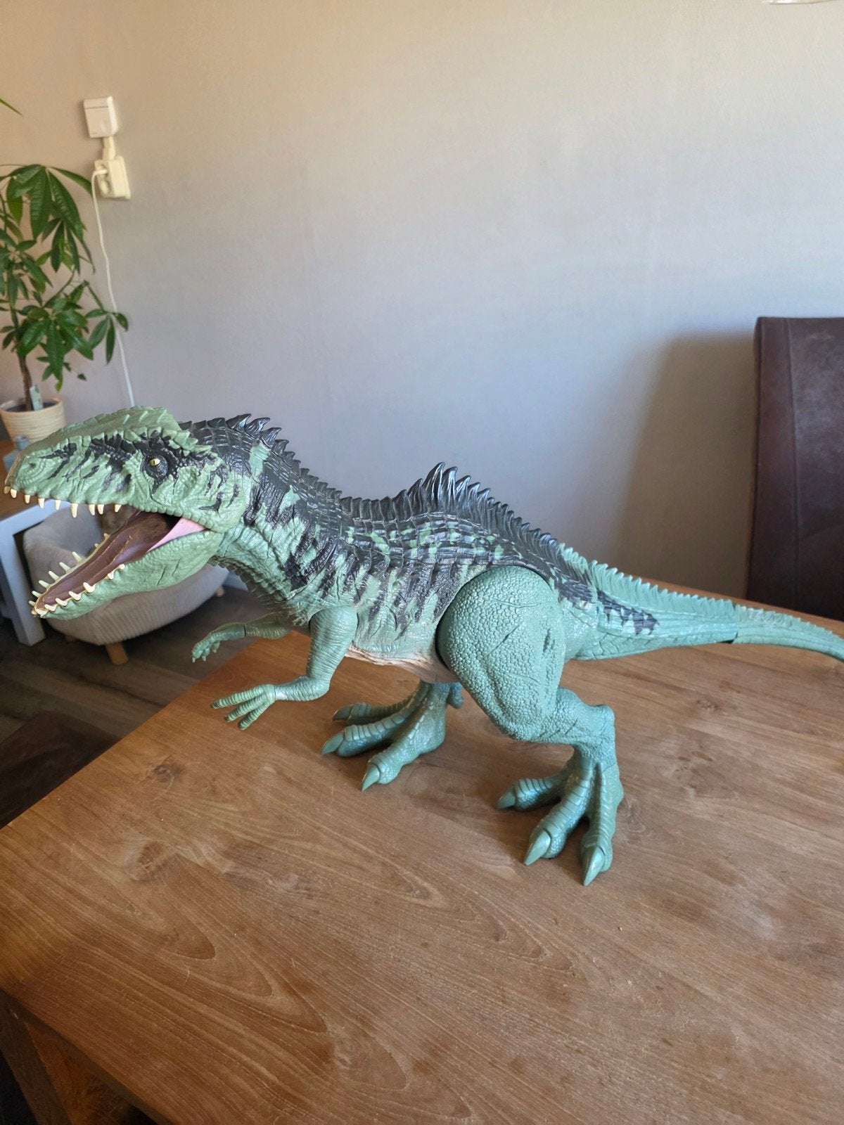 Grote Jurassic World Gigantosaurus speelgoed, Ophalen of Verzenden, Gebruikt, Jongen of Meisje