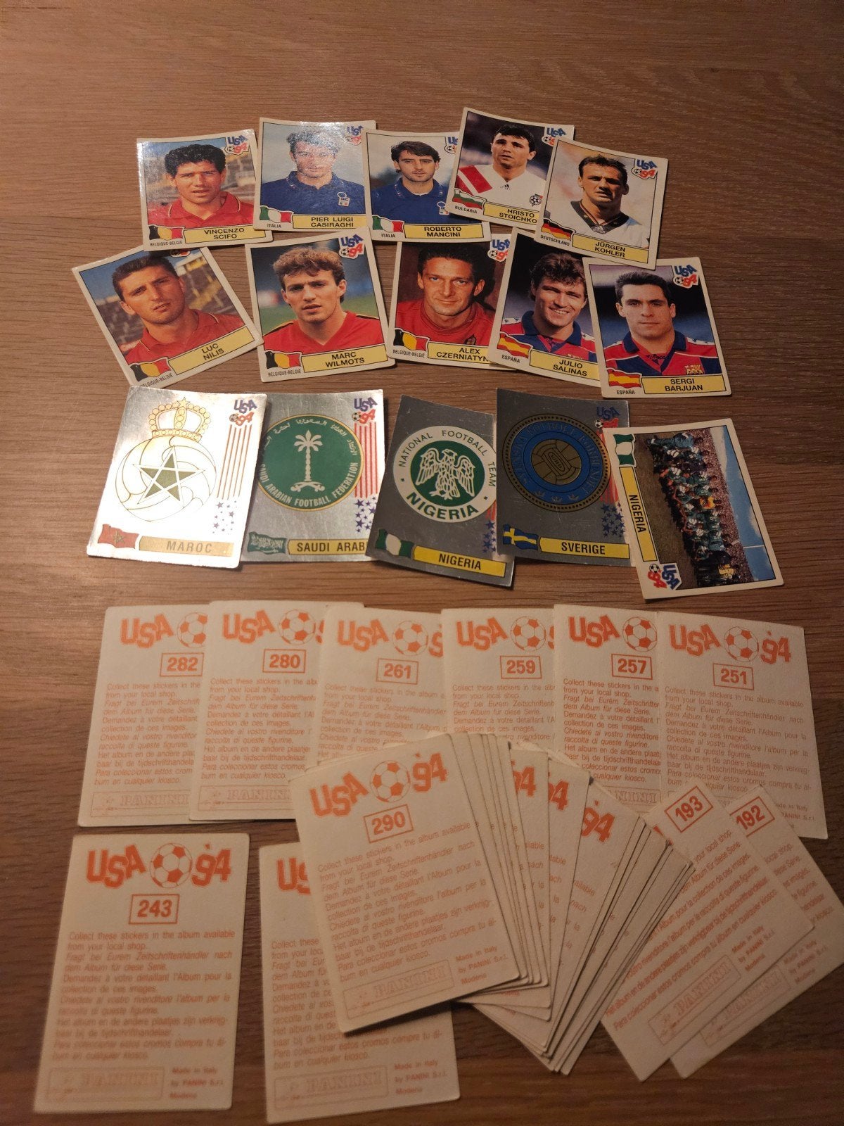 Panini Wk Voetbal Usa 1994, Ophalen of Verzenden