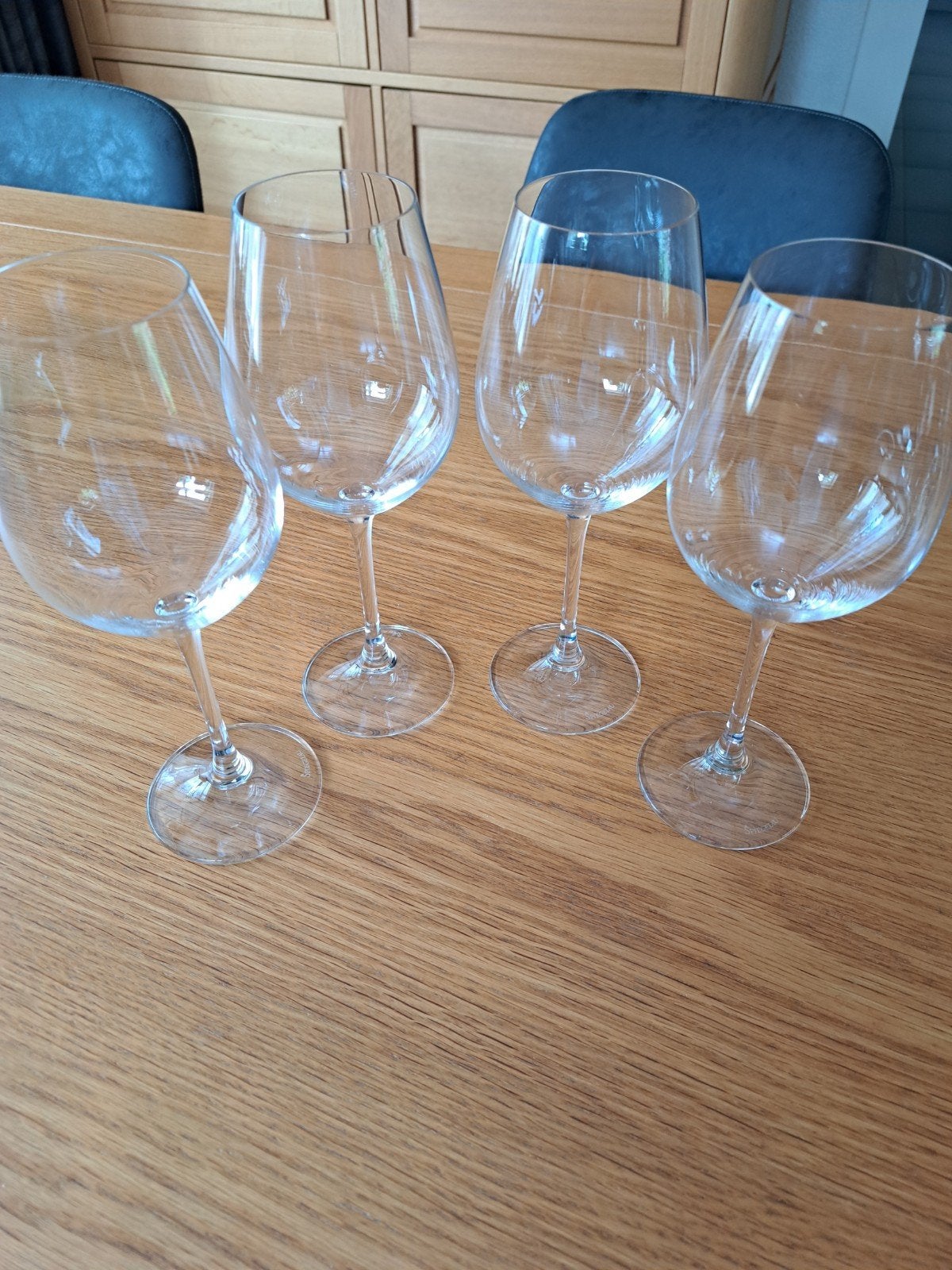 4 Spiegelau wijnglazen - Zo goed als nieuw, Huis en Inrichting, Keuken | Servies, Ophalen, Zo goed als nieuw, Glas, Glas of Glazen