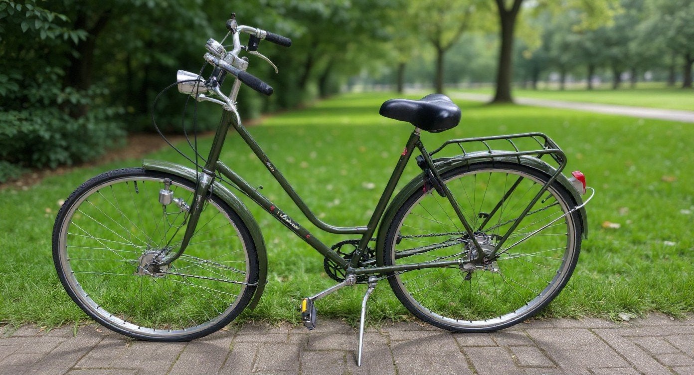 Batavus retro fiets met 3 versnellingen, Ophalen, Velgrem, Versnellingen, Batavus