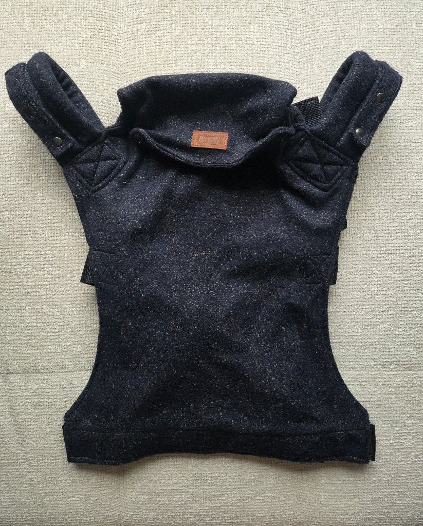 ByKay Click Carrier Classic Draagzak - Wool - Navy Melee, Overige merken, Nieuw, Ophalen of Verzenden, Buik, Rug of Zij