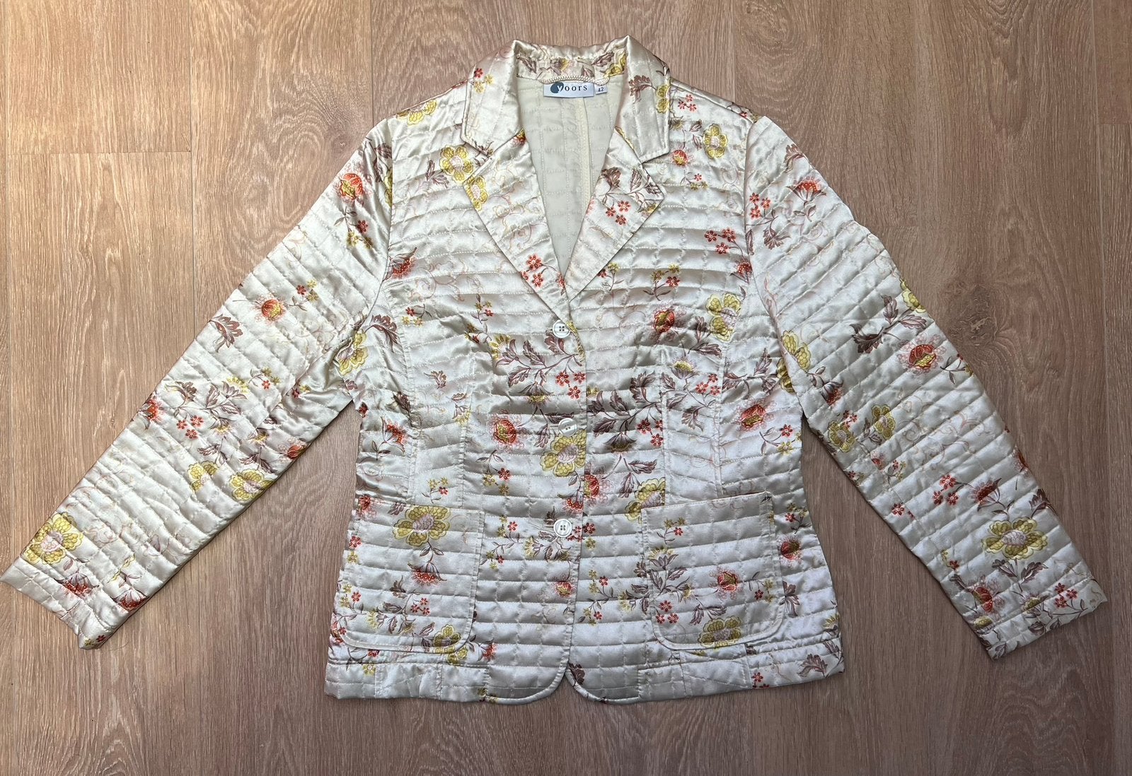 Yoors blazer colbert jasje gebloemd maat 42, Ophalen of Verzenden, Gedragen, Maat 42/44 (L), Jasje