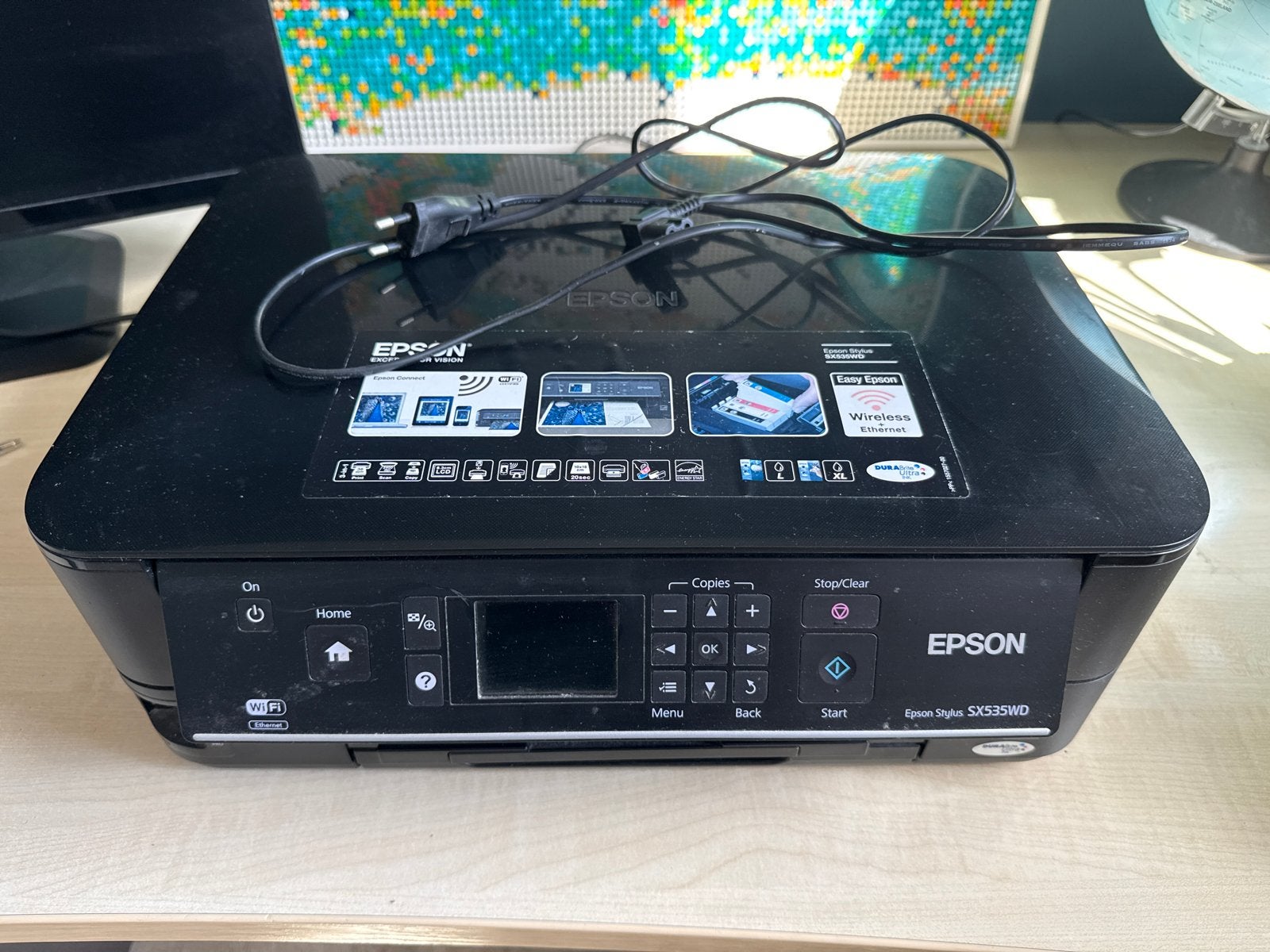 Epson Stylus SX535WD All-in-One Printer met Wi-Fi, Computers en Software, Printers, Ophalen, Gebruikt, Inkjetprinter, All-in-one